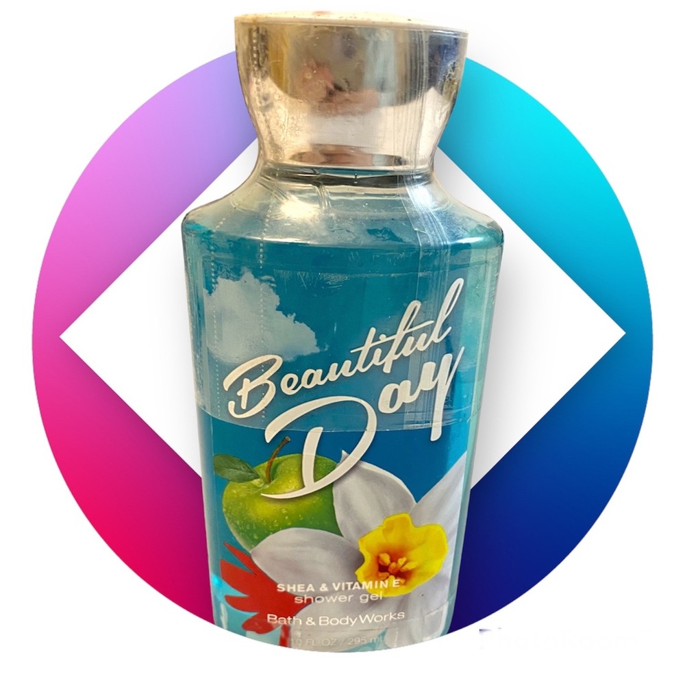 NEW BBW Beautiful Day Shea & Vitamin E 10 oz. Shower Gel Signature Collection